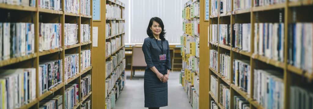 図書館から牟岐をワクワクさせます！ – 牟岐図書館 木本千代子さん