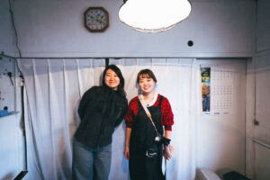 ゼミの枠を飛び越え、期間限定の「町の一員」へ：京都産業大学 森野葵・堀池優那